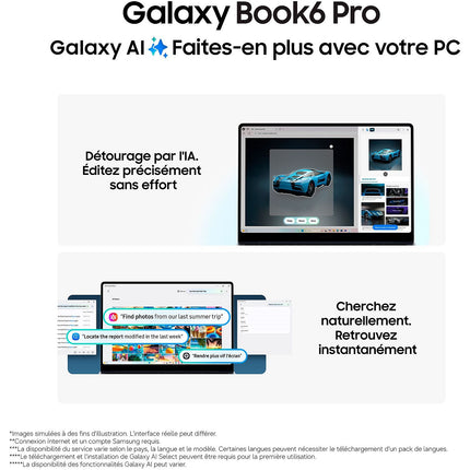 Ordinateur portable SAMSUNG Galaxy Book6 Pro AI 1
