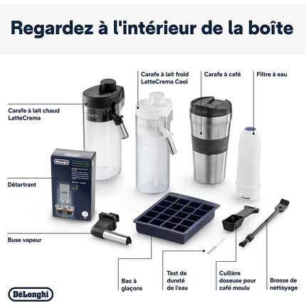 Expresso Broyeur DELONGHI ECAM450.65.G Eletta Explore Grise