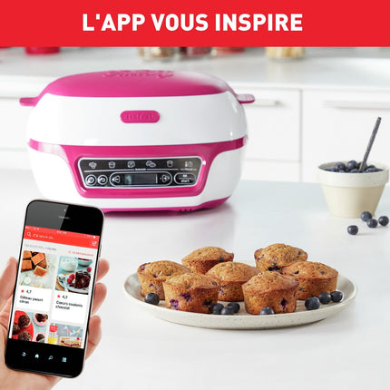 Machine à gâteaux TEFAL Cake Factory Délices KD810112