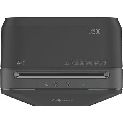 Destructeur FELLOWES MICROSHRED LX200 NOIR