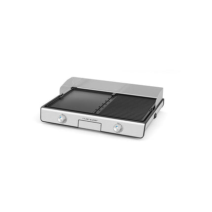 Plancha électrique RIVIERA ET BAR QPL530 réversible à poser, 45.5x28.5 cm