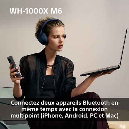 Casque SONY WH-1000XM6 IA