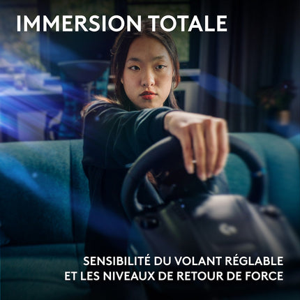Volant + Pédalier LOGITECH G923 PS4/PS5/PC