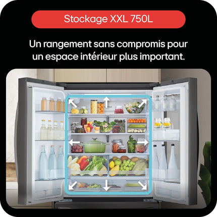 Réfrigérateur multi portes LG GMF960PY2E