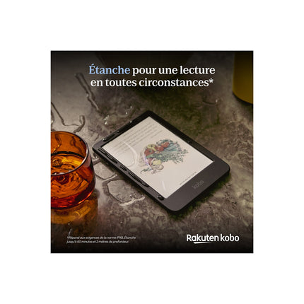 Liseuse eBook KOBO Clara Colour Noire