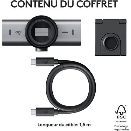 Webcam LOGITECH MX Brio Streaming 4K