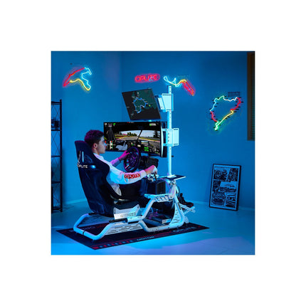 Support OPLITE R8 KEYBOARD & MOUSE TRAY Blanc