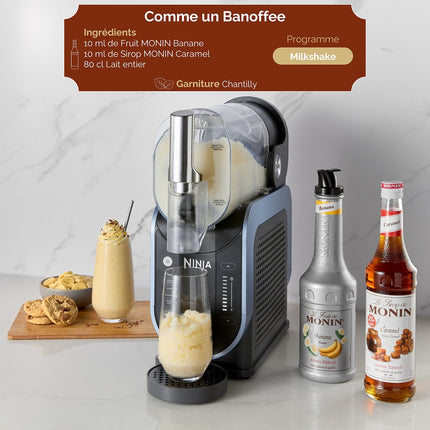 Machine à granita NINJA Slushi FS301EU Granités, Cocktails Glacés, Milkshakes, 5 Programmes, 2.5L, Maintien au Froid 12H