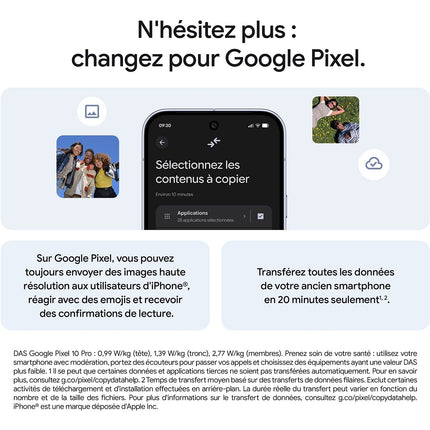 Smartphone GOOGLE Pixel 10 Pro 128Go