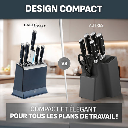 Set de couteaux TEFAL EverSharp Pro 5 pcs aiguiseur integré