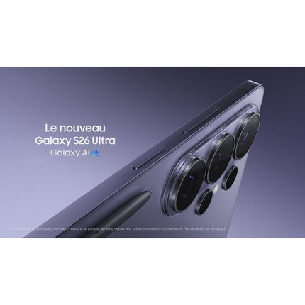 Smartphone SAMSUNG Pack S26 Ultra 5G 256 Go Noir + Buds4 Pro Noir