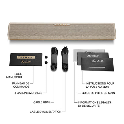 Barre de son MARSHALL HESTON 60 Noire