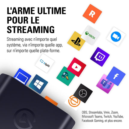 Boîtier d'enregistrement ELGATO HD60X