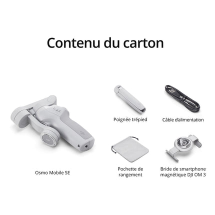 Stabilisateur DJI OM SE - Osmo Mobile SE (Special Edition)