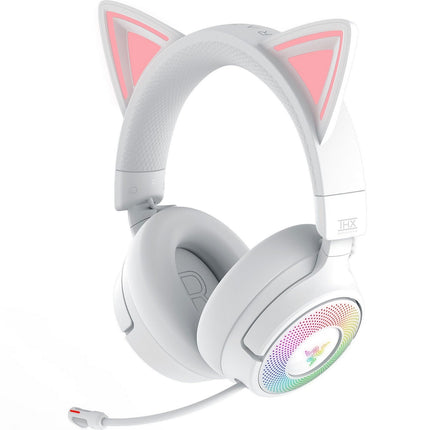 Casque gamer RAZER KRAKEN KITTY V3 PRO BLANC
