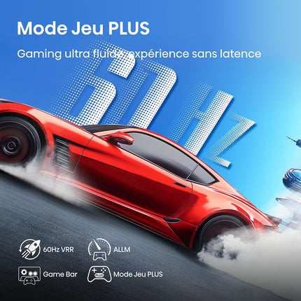 TV QLED HISENSE 65A7Q (2025) 65" (164 cm) 4K Ultra HD - Smart TV, caisson de basses intégré