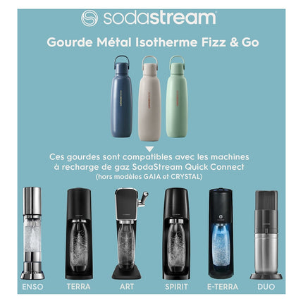 Machine à soda SODASTREAM ART Noire Pack Lave-Vaisselle