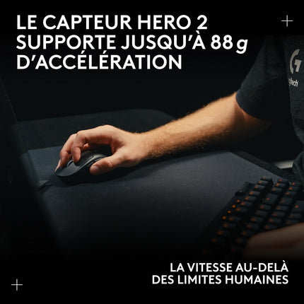Souris Gamer Sans Fil LOGITECH PRO X SUPERLIGHT 2 DEX LIGHTSPEED