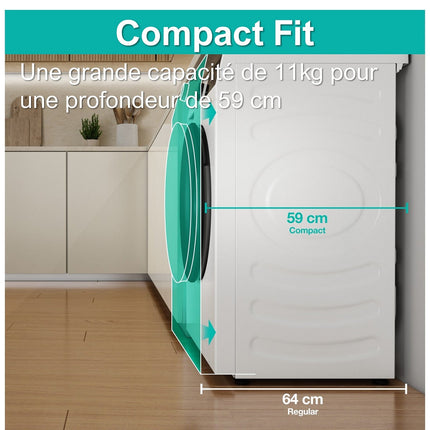 Lave linge hublot GORENJE WG2P114A22