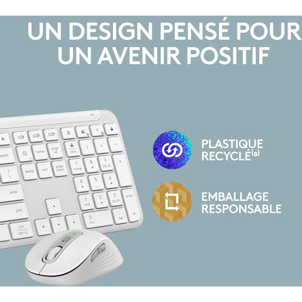 Clavier + Souris LOGITECH MK950 Signature Slim Bluetooth