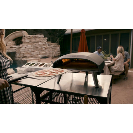 Four à pizza gaz OONI Koda 16 noir pizza 40 cm, préchauffage 20 min, de 155 à 500°C