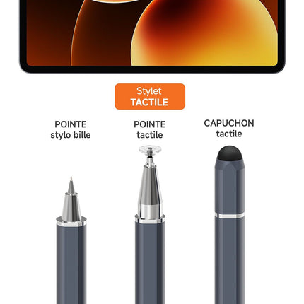 Tablette Android XIAOMI Pack Redmi Pad 2 128Go + Cover + Pen