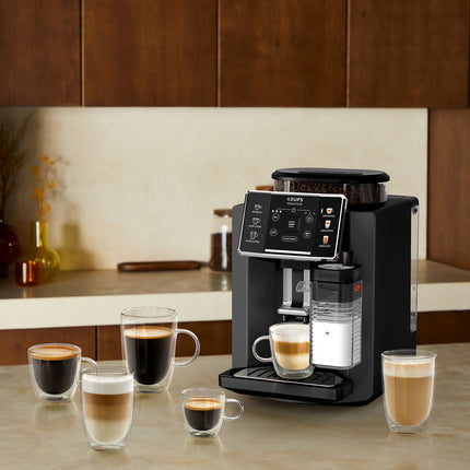 Expresso Broyeur KRUPS EA910E10 sensation silver