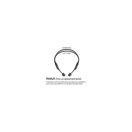 Casque SHOKZ OpenRun Mini USB-C Noir