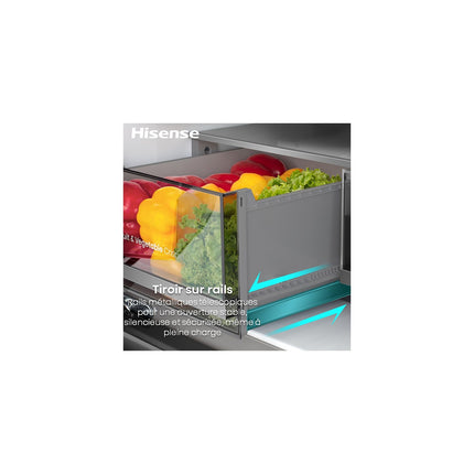 Réfrigérateur multi portes HISENSE RQ640P5SSD