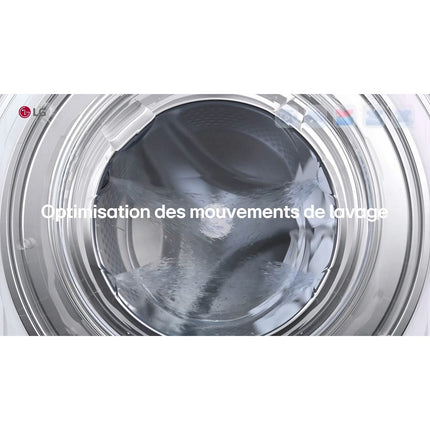 Lave linge séchant hublot LG F164X76BSTA