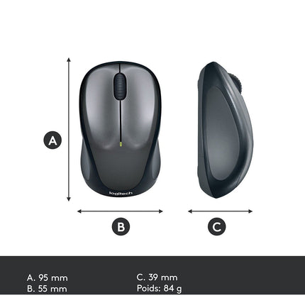 Souris sans fil LOGITECH M235 Silver