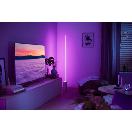 Lampe connectée PHILIPS HUE Gradient Signe noir White&Color Ambiance