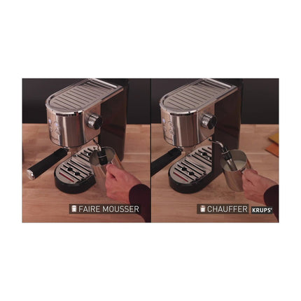 Machine à expresso KRUPS XP444C10 pompe virtuoso +