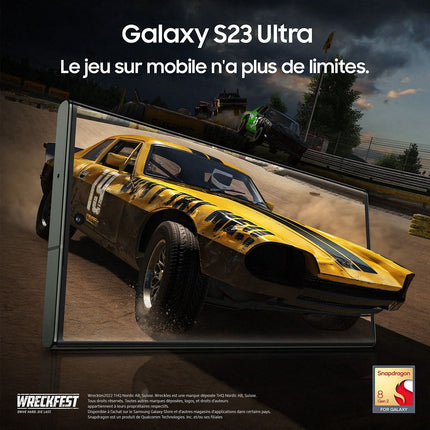 Smartphone SAMSUNG Galaxy S23 UltraNoir256Go Batterie Neuve Reconditionné