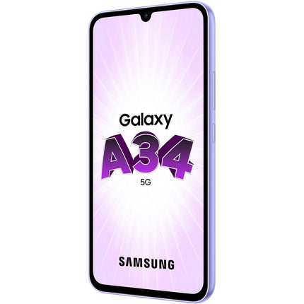 Smartphone SAMSUNG Galaxy A34 Lavande 128Go 5G Reconditionné