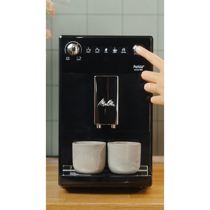 Expresso Broyeur MELITTA purista noir mat
