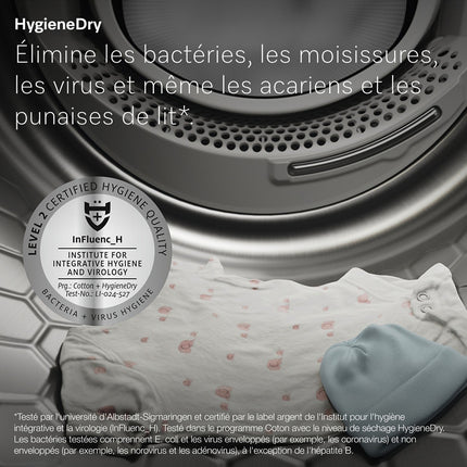 Sèche linge pompe à chaleur MIELE TSD 643 WP