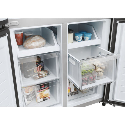 Réfrigérateur multi portes HAIER HCR3818EWPT