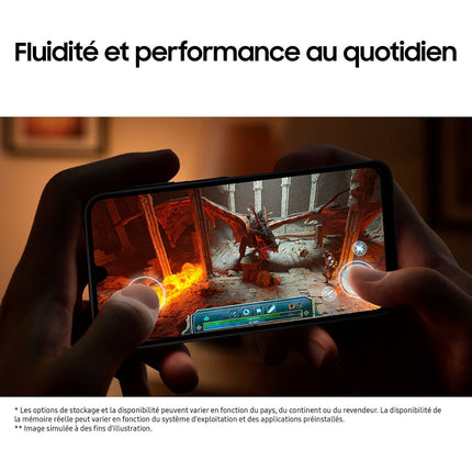 Smartphone SAMSUNG Galaxy A16 4G 128Go Bleu nuit