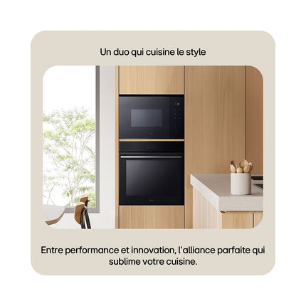 Micro ondes grill encastrable LG MGBZ2593F