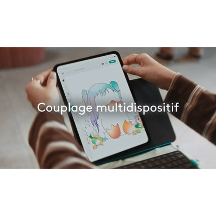 Etui LOGITECH FLIP FOLIO 11 GRAPHITE IPAD PRO/AIR