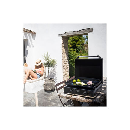 Plancha gaz ENO Initial 50 Inox 2 brûleurs à poser, 47x36 cm