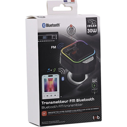 Transmetteur FM TNB Voiture bluetooth + kit main libre