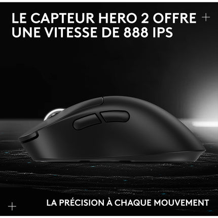 Souris Gamer Sans Fil LOGITECH PRO X SUPERLIGHT 2 DEX LIGHTSPEED
