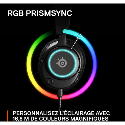 Casque gamer STEELSERIES Arctis Nova 1 Noir