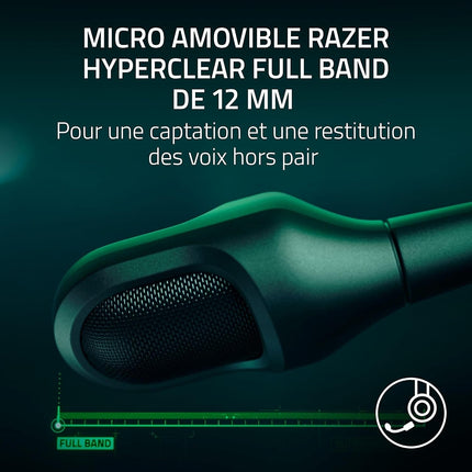 Casque gamer RAZER BLACKSHARK V3 PRO BLANC