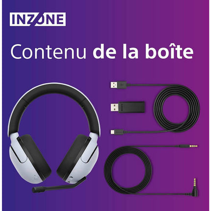 Casque gamer SONY H5 Blanc