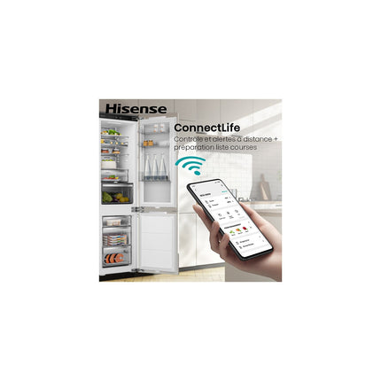 Réfrigérateur combiné encastrable HISENSE RB3B250SAWC