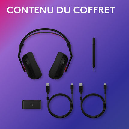 Casque gamer LOGITECH A20X Noir + base