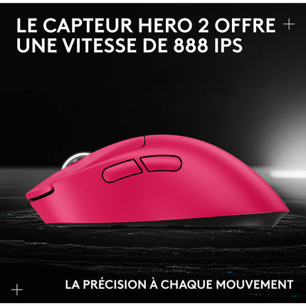 Souris Gamer Sans Fil LOGITECH PRO X SUPERLIGHT 2 DEX LIGHTSPEED
